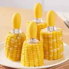トウモロコシフォーク 子供 バーベキュー 可愛い 熱くない 粘りにくい