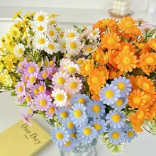 小花束のデイジーとカモミールの造花【インテリア装飾・テーブル用・リビング用】