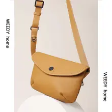 本革製のレトロデザイン女性用ショルダーバッグ【極上の柔らかさ・斜めがけ・ウエストポーチ】
