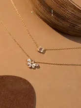 シンプルなロックチェーンデザイン！星光ネックレス【重ね付けやすい・贈り物に最適】