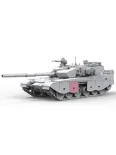 ミリタリーモデル 中国99A主戦車【組み立て式・バトルトイ】