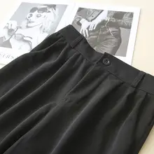 大きいサイズ レディース ハイウエスト ワイドパンツ【春秋夏用・体型カバー・フィット】