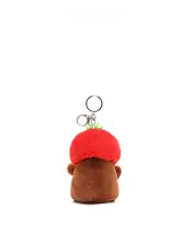 ギフトボックス入り カワウソとイチゴのぬいぐるみ付き バッグチャーム（セットアップ対応）