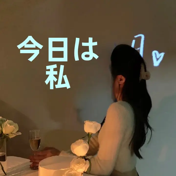 誕生日お祝い用プロジェクターライト【雰囲気作り・写真撮影用・周年記念】