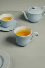 手作り陶器のマグカップ【花房デザイン・景德鎮製】