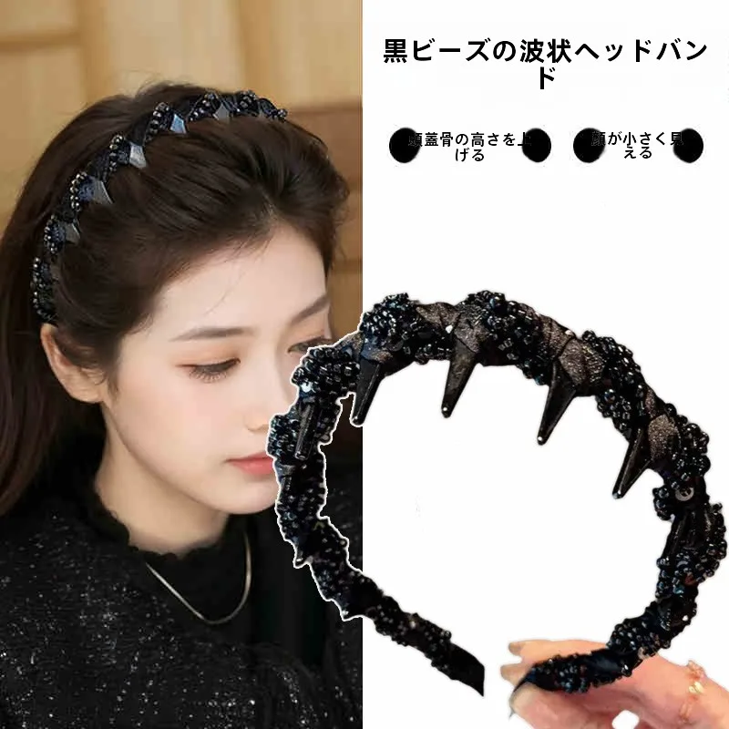 ヘアーアップスタイルで髪が傷まない方法は？フランス風ビーズヘアバンドが解決するリアルな使い方