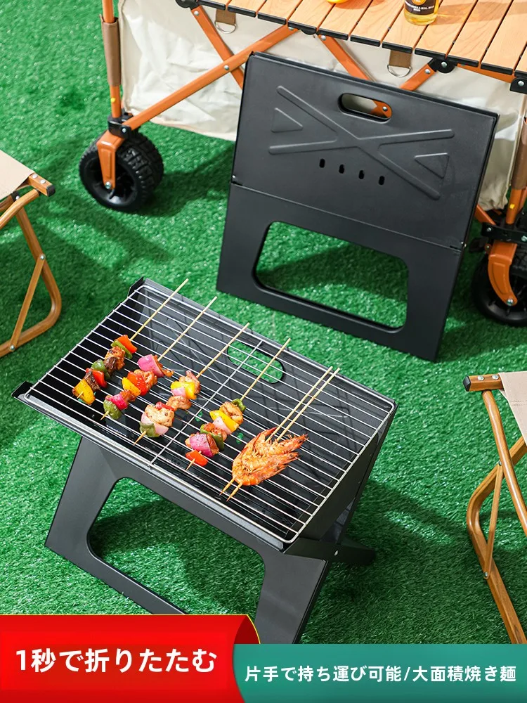 アウトドア用BBQグリルで失敗しない方法は？ポータブルなX型デザインが家庭とキャンプで活躍する理由