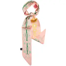 春秋用シュシュバンド【スカーフデザイン・多機能・髪留め・バッグ用】