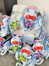 オリジナルデザインのゴーストぬいぐるみキーホルダー【男女兼用・かわいいカートゥーンアクセサリー】