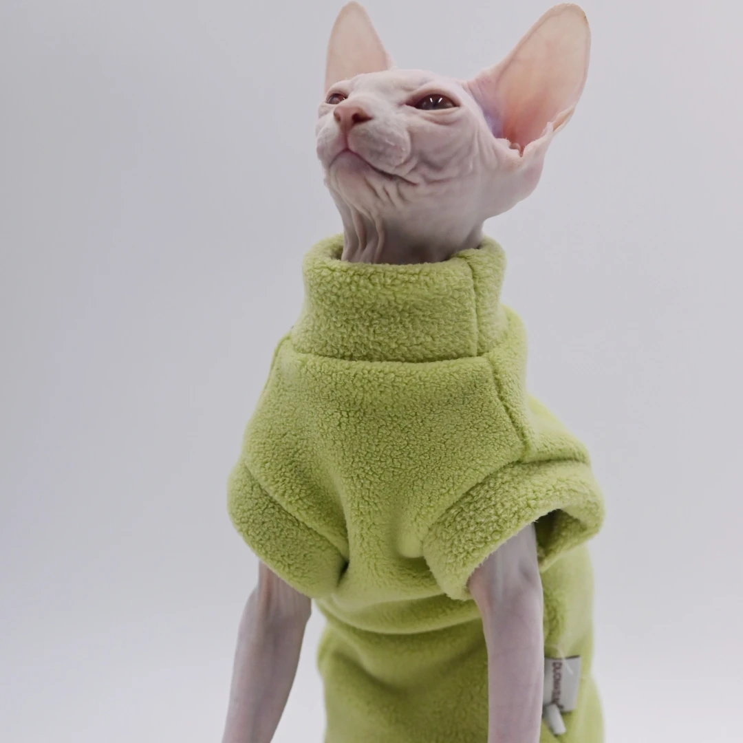 猫飼いが買ってよかったもの・悪かったもの正直に言う｜スフィンクス用厚手フリース猫服の実測ガイド