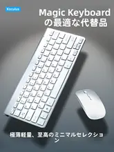静音タイプ 無線キーボード＆マウスセット【快適な操作感・デスクトップパソコン対応】（セットアップ対応）