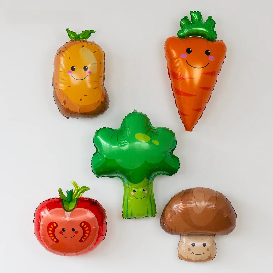 誕生日 バルーン おしゃれ どう選ぶ？子供用の野菜キャラクターがもたらす、ほっとする空間の秘密