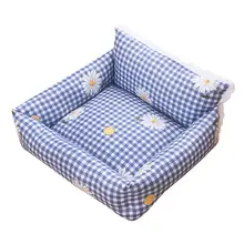 秋冬用 ペット用ソファベッド【加厚・保温・猫犬兼用】