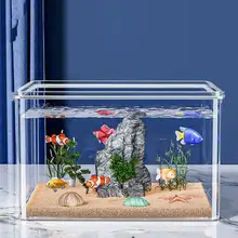 卓上用エコ水槽【アクリル製・小型・金魚・亀飼育用】