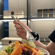 贅沢感漂う 西洋料理用スプーン【メインスプーン・スープスプーン・多機能】