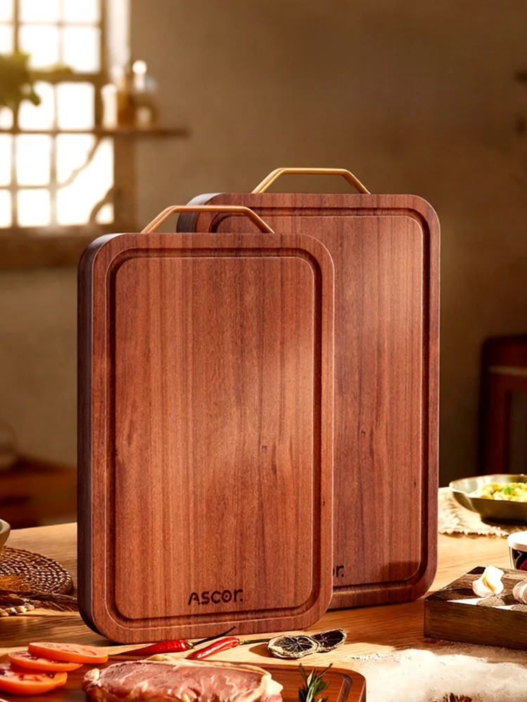抗菌防カビ仕様のウッドカッティングボード：ダブル面で家庭での安全な食器準備を実現