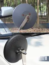 車用盲点鏡【360度広角・補助後方確認用・小型ラウンドミラー】