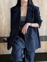 春の通勤スタイルに最適な薄手スーツ【トレンド・女性用・ワイドパンツ・2ピース】（セットアップ対応）