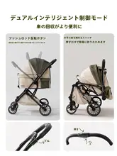 hipidog ペット用キャリーカート【犬猫用・お出かけ便利・コンパクトデザイン】