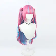 コスプレ用ツインテールウィッグ【リアルな地肌感・全体分け】