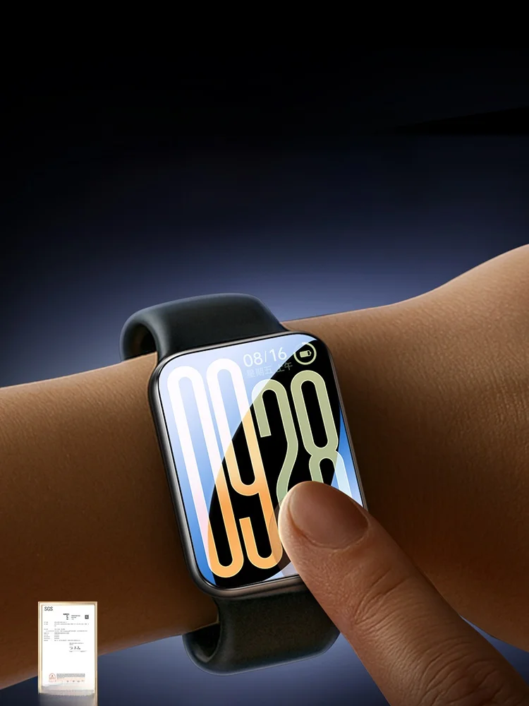 绿联SP725保護フィルム：Redmi Watch 4・5向けフルスクリーン防指紋貼膜の実用性と長寿命解析