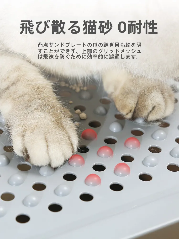 大容量猫トイレ：一人暮らし向けの閉鎖型設計と実用性の検証