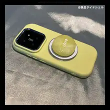 シンプルデザインの石製マグネットスタンド【Magic7/6・Huawei Honor適合・シリコンケース対応】