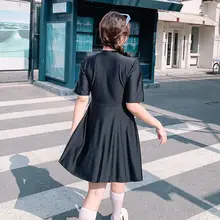 Nazal 大きいサイズ ワンピース水着【体型カバー・フィット・温泉用】