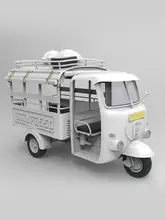 60年代・70年代サイゴンオートリキシャバイク【ダブルカー・精密モデル】（セットアップ対応）