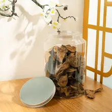 大容量プラスチック製密閉茶葉缶【食品グレード・お茶・干し果物・雑穀用】