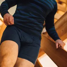 極上の柔らかさのメリノウール男性用ボクサーパンツ【抗菌防臭・速乾・通気性・アウトドア用】