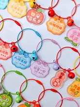 かわいいデザインのD.I.Y.アクリルキーチェーン【個性的なバッグチャーム・学生向け】