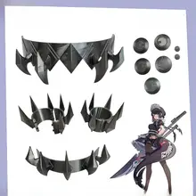 コスプレ用 シャークガール3Dプリント手首アクセサリー【光環・ヘッドドレス・ネックレス・シューズアクセサリー】