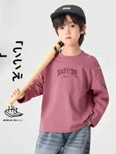 男の子用 アメリカンスタイル長袖Tシャツ【コットン・春秋用・プリントデザイン】