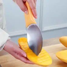 マンゴー用カット器具【皮むき・果肉取り・簡単カット】