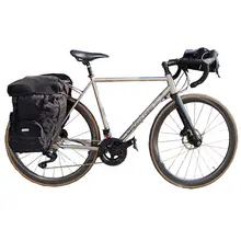 自転車用フロントバッグ【片側タイプ・リアキャリア対応・サイクリング用】