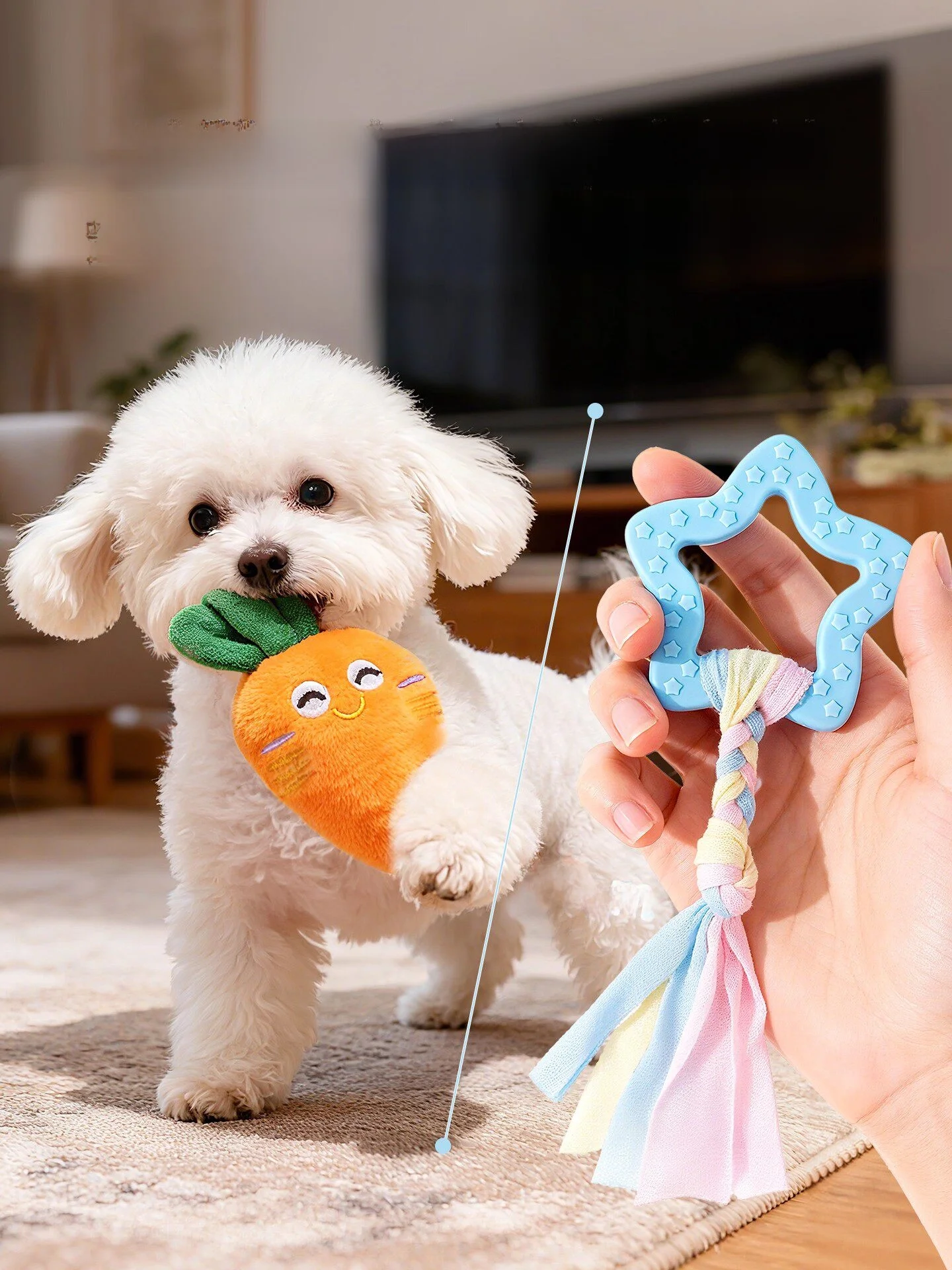 hipidog 幼犬用おもちゃ：発声・耐噛性で長く遊べる多様なシーン対応