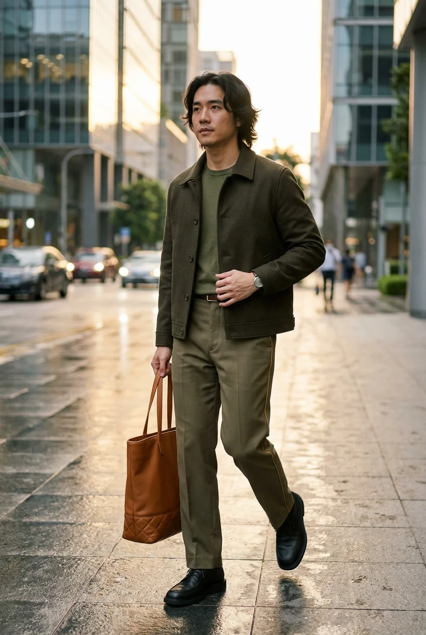 カーゴパンツ メンズ コーデ 失敗しない選び方・トップスとアウターのバランス徹底解説