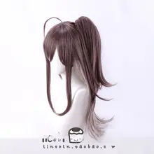 偶像マスター月岡恋鐘コスプレウィッグ【グラデーションカラー・ファッションウィッグ】