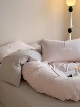 月光デザインの全棉磨毛タオル刺繍4点セット【秋冬用・厚手・可愛いキャラクター】