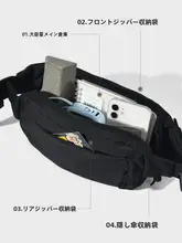 ボディバッグ ショルダーバッグ ウエストポーチ メンズ 軽量 多機能 おしゃれ 上品