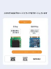 M.2固体ハードドライブ外付けケース【USB3.0・Type-C・複数ドライブ対応】