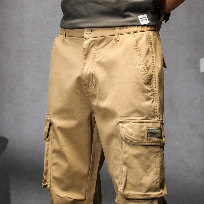 メンズ ワークパンツ LOCKPIPE ロック煙斗 カジュアル・春夏用 ストレートフィット