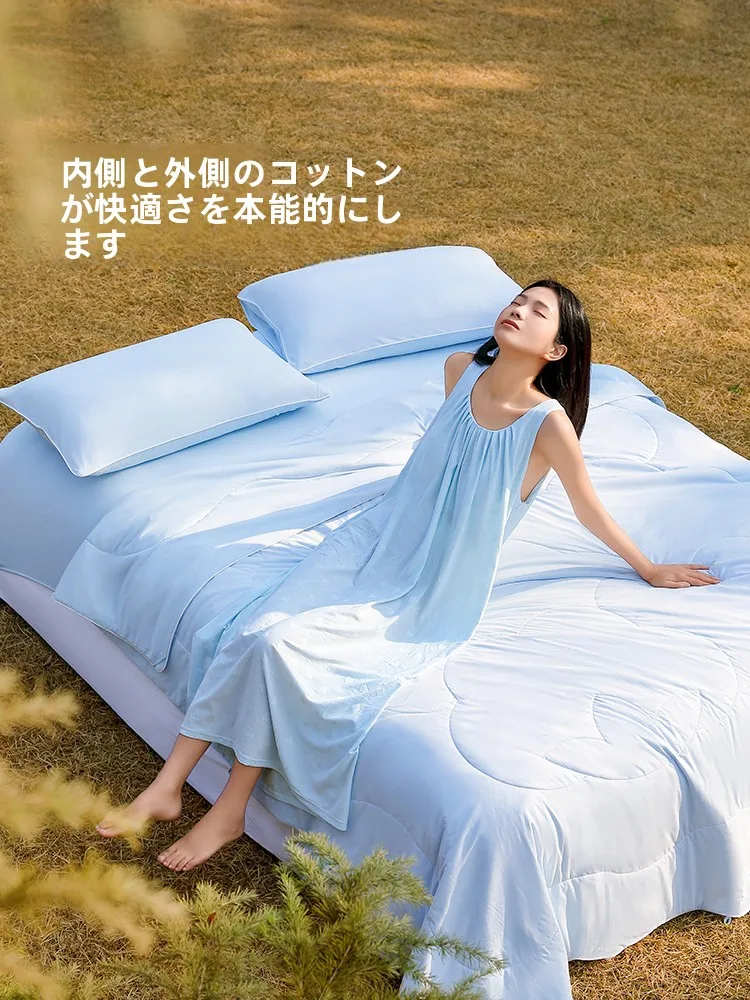 綿素材のひんやり敷布団：抗菌・水洗い可で快適な夏の寝具を実現