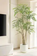 大型観葉植物 ナンテンチク インテリア フェイクグリーン 高級感