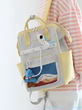 シンプルなデザインの学生用リュックサック【大容量・学院風・女性用】