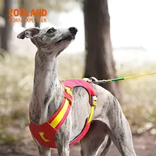 犬用 胸当て型ハーネス【中小型犬用・引き紐付き】