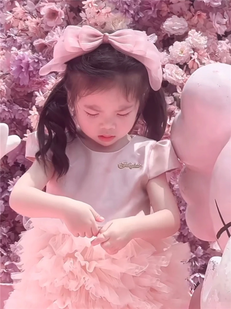かわいい四層のシフォンリボンヘアクリップ：4歳女の子向けの髪飾り選びに最適なデザインと機能