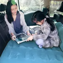 車用エアマットレス【折りたたみ式・後部座席用・旅行・快適睡眠】