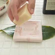 CASTLE GARDEN 天然珪藻土製 吸水石けん置き【速乾・抗菌・四角/丸・多色】